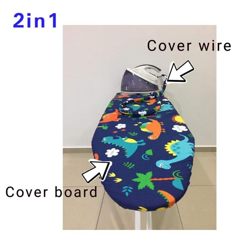 COVER IRON BOARD ALAS PAPAN SETERIKA DAN SARUNG WAYAR Shopee Malaysia