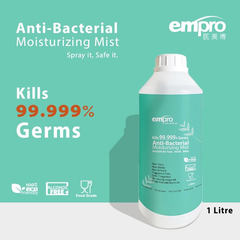 Empro Antibacterial Moisturizing Mist Refill Pack (1L) Shopee Malaysia