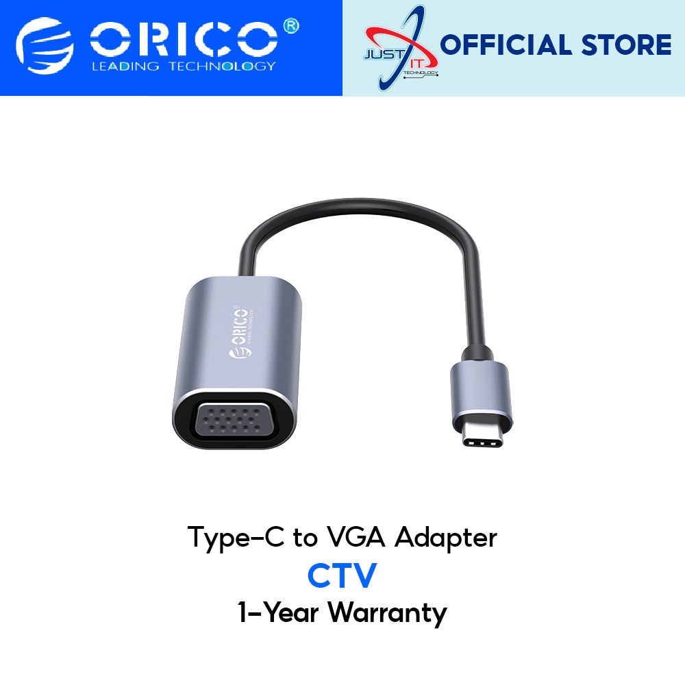 ORICO CTV TYPE C TO VGA ADAPTER 1080P Shopee Malaysia