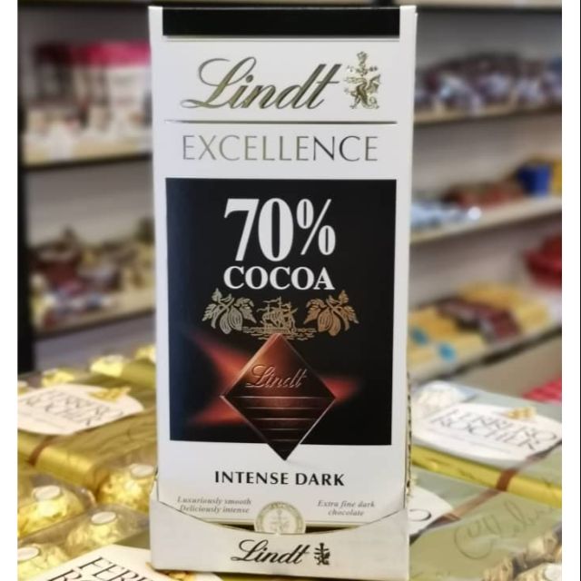 Lindt Excellence dark chocolate 100g Shopee Malaysia