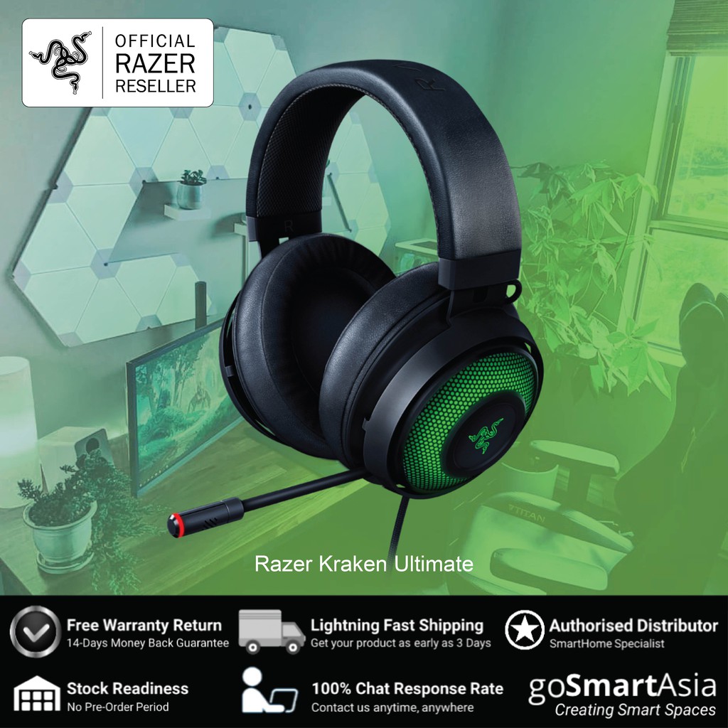 Razer Kraken Ultimate Headphone Shopee Malaysia