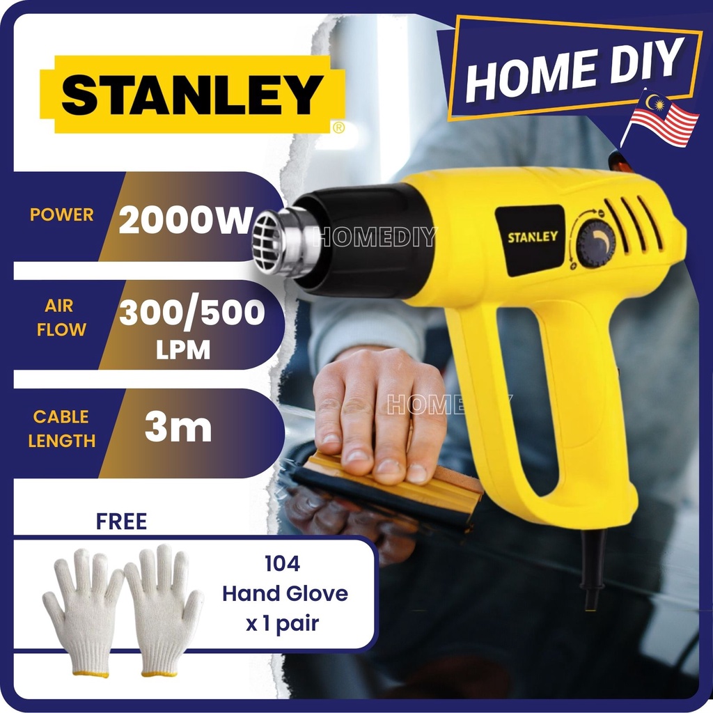 STANLEY STEL670 Heat Gun Hot Air Gun Blower 2000W / TOTAL TB200365