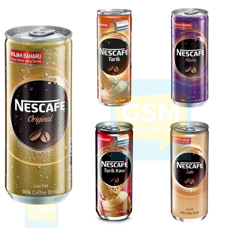 Nestle Nescafe coffee Tin / Can (240ml) Shopee Malaysia