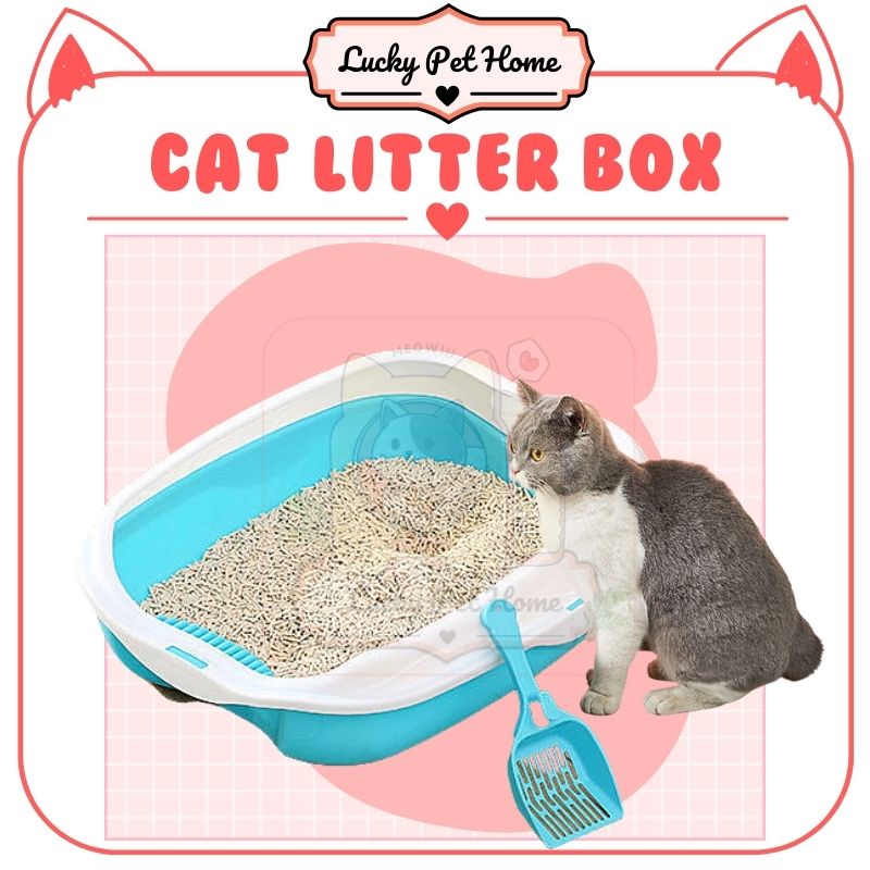Cat Litter Box Cat Litter Tray Cat Sand Tub Toilet Toilet Box/Tandas