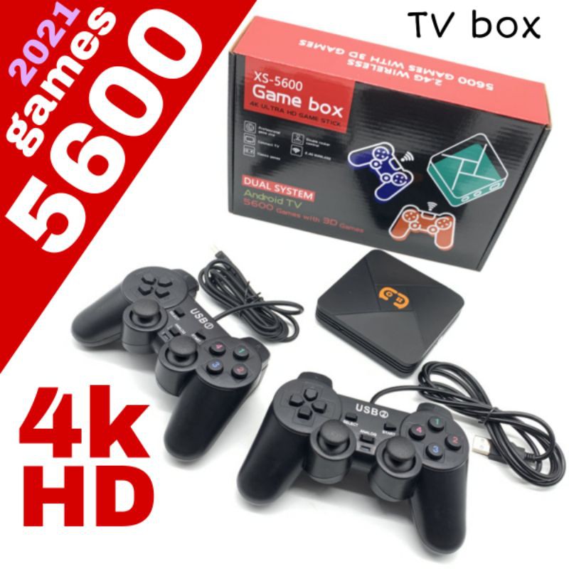 Retro game box video game console emulator android tv box xs5600