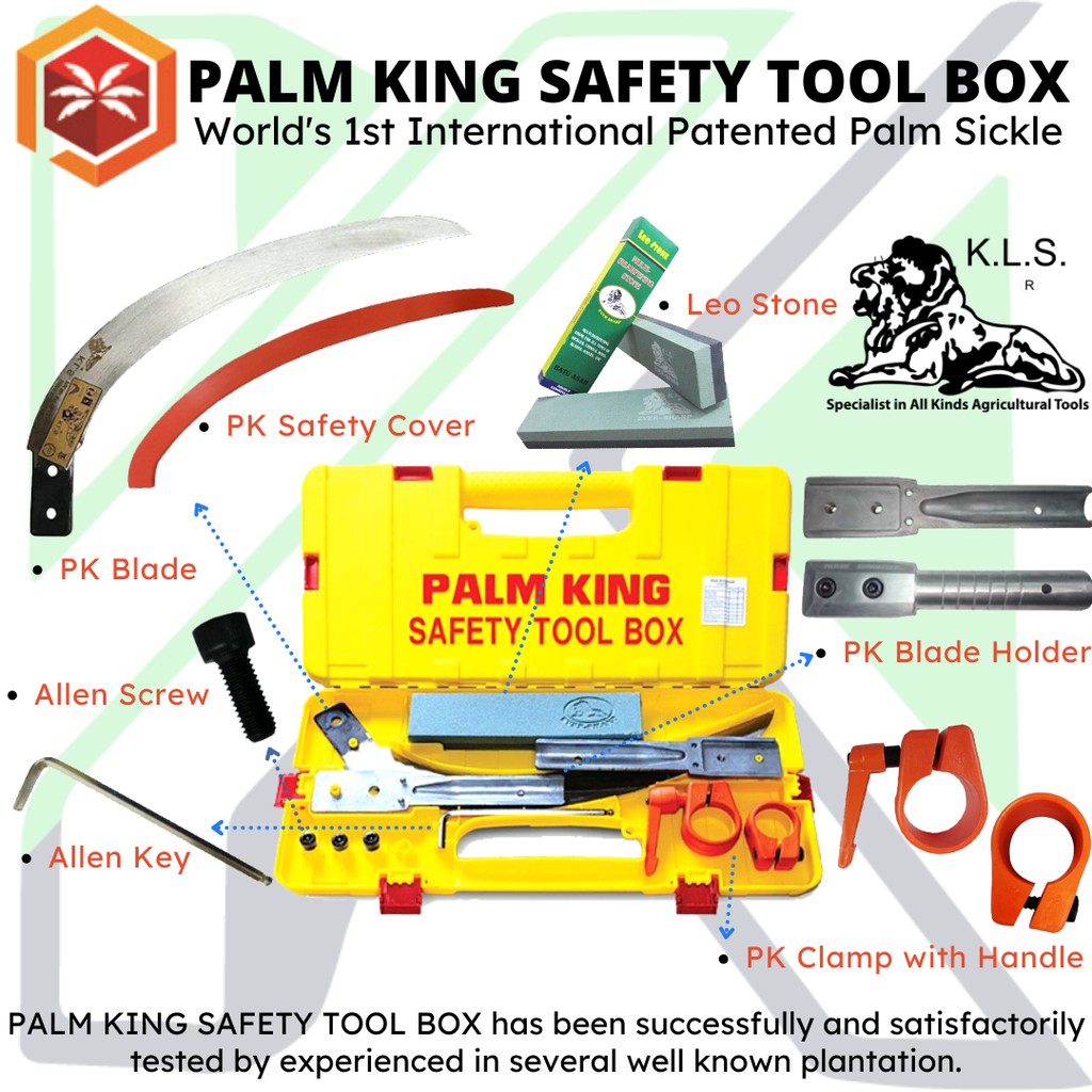 【PALM KING】Safety Tool Box 🧰 World's 1st International Patented Palm