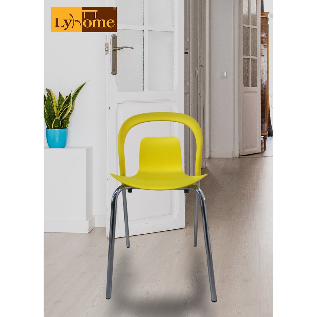 LYHOMEFDC7054Plastic Chair/kerusi plastik/plastic stool chair/office