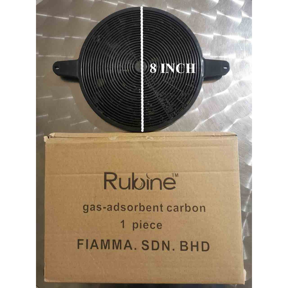 GAS ADSORBENT CARBON (KITCHEN HOOD CHARCOAL FILTER) (For Rubine & Elba