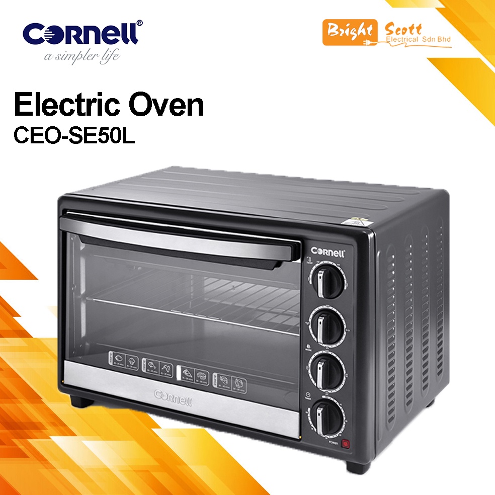Cornell CEOSE50L Electric Oven Shopee Malaysia