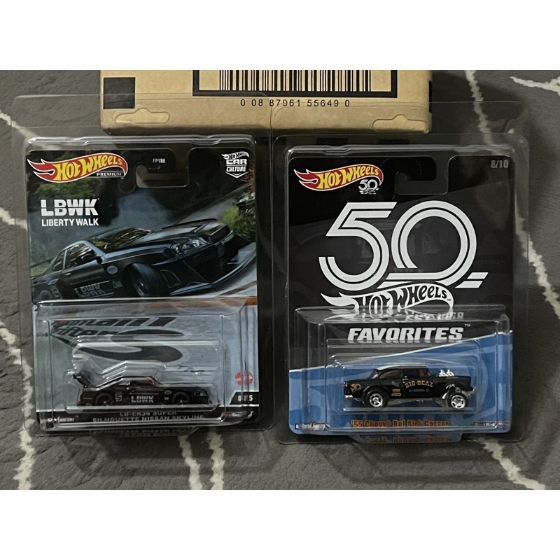 Hot Wheels Car Culture Chase Cars from 50th Anniversary Set & Mountain