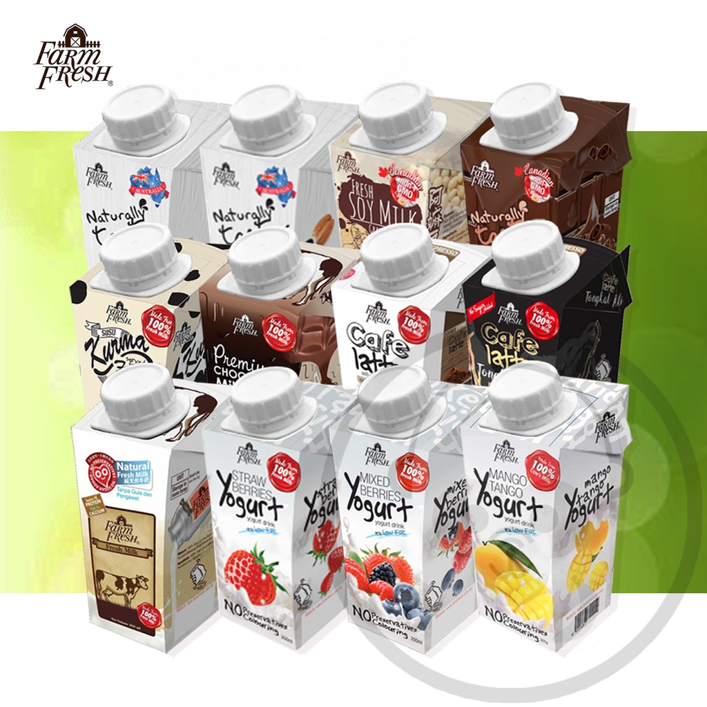 UHT FARM FRESH 200ml Shopee Malaysia