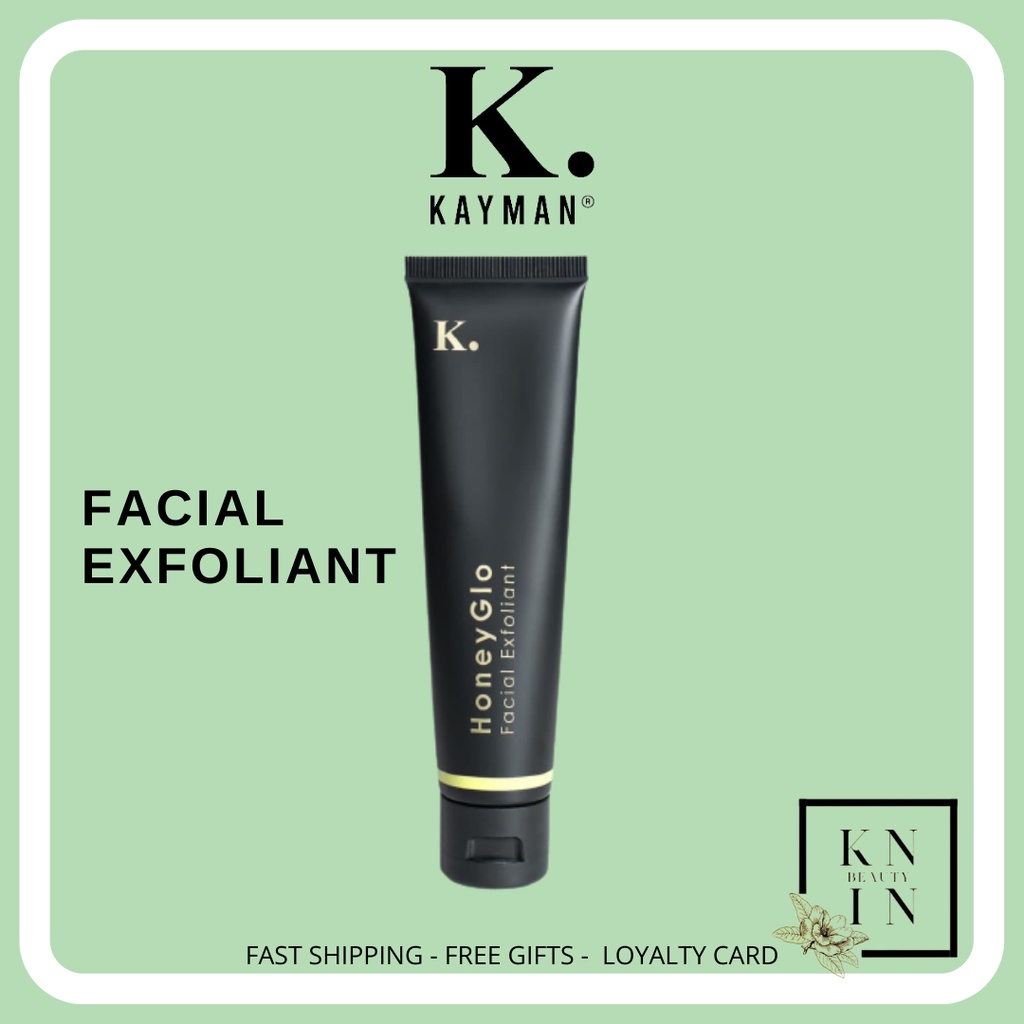 [KAYMAN BEAUTY] HoneyGlo Facial Exfoliant (Face Exfoliator, Face Scrub