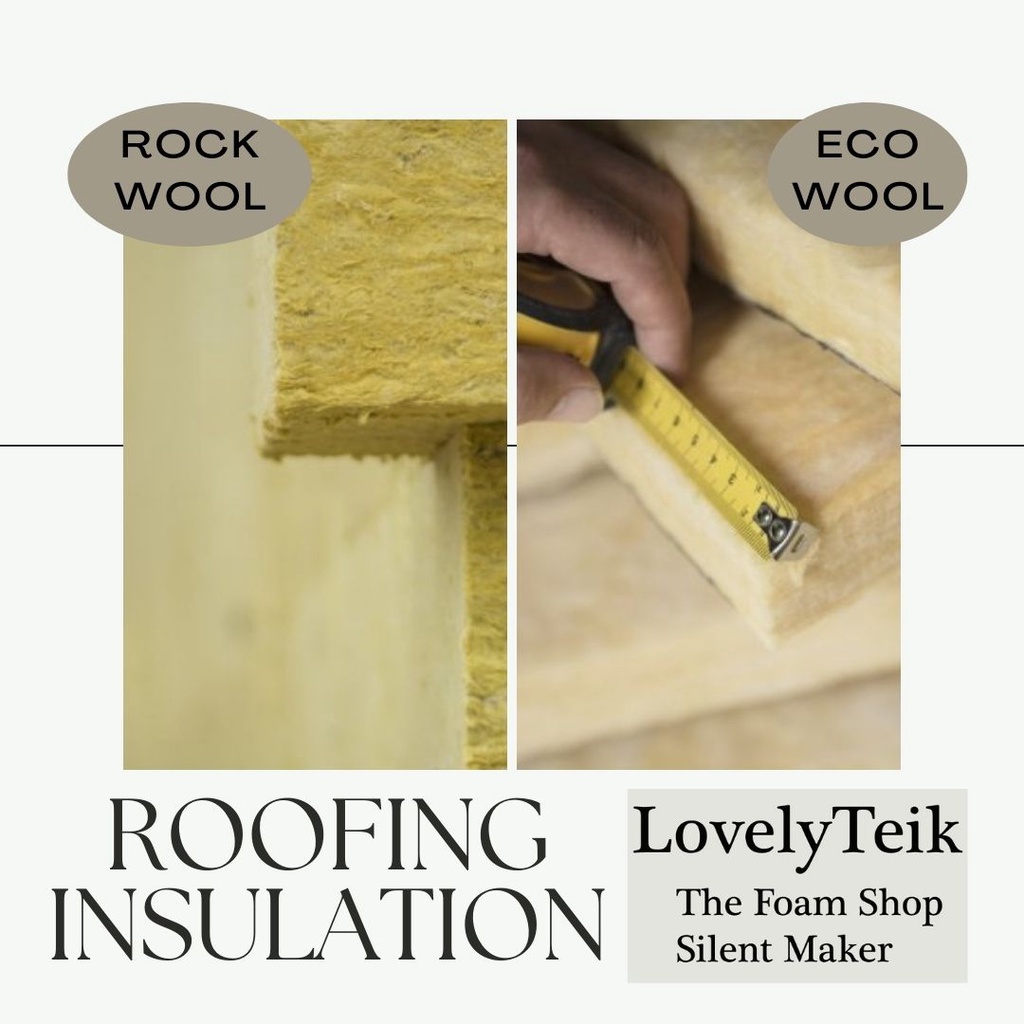 Rockwool/Ecowool Roofing Insulation Thermal Insulation For Tank/Roof