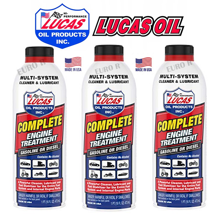 LUCAS ENGINE TREATMENT GASOLINE & DIESEL 473ML Shopee Malaysia