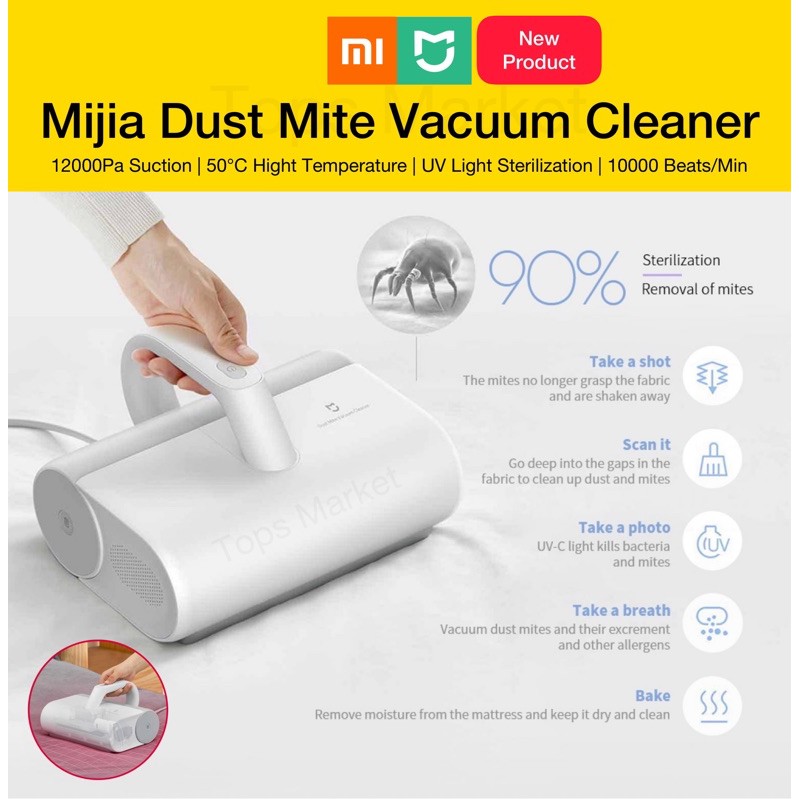 [ REDUCTION MYR 190.00 ] Xiaomi Vacuum Dust Mite Vacuum UV Mites Vacuum