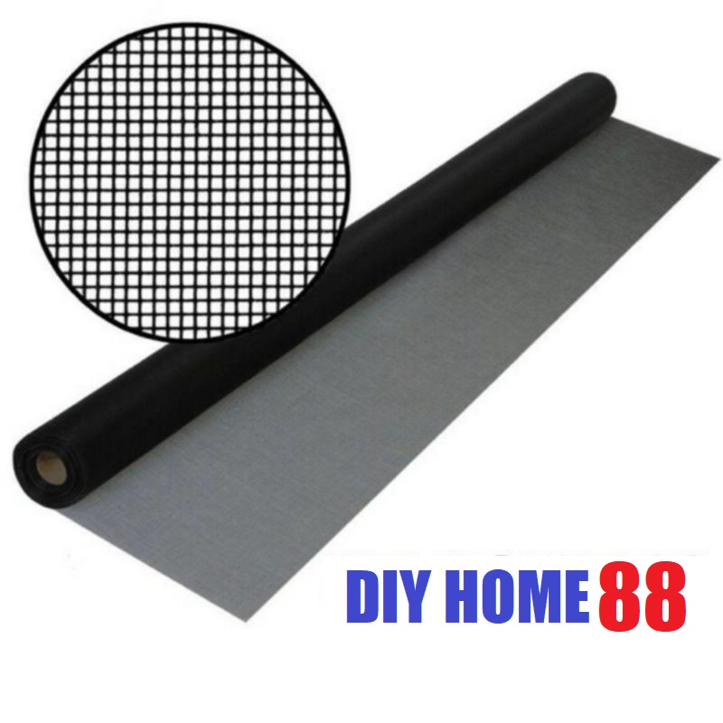 4Ft x 1Ft Fiber Mesh Fiberglass Netting Insect Screen Fiber Net