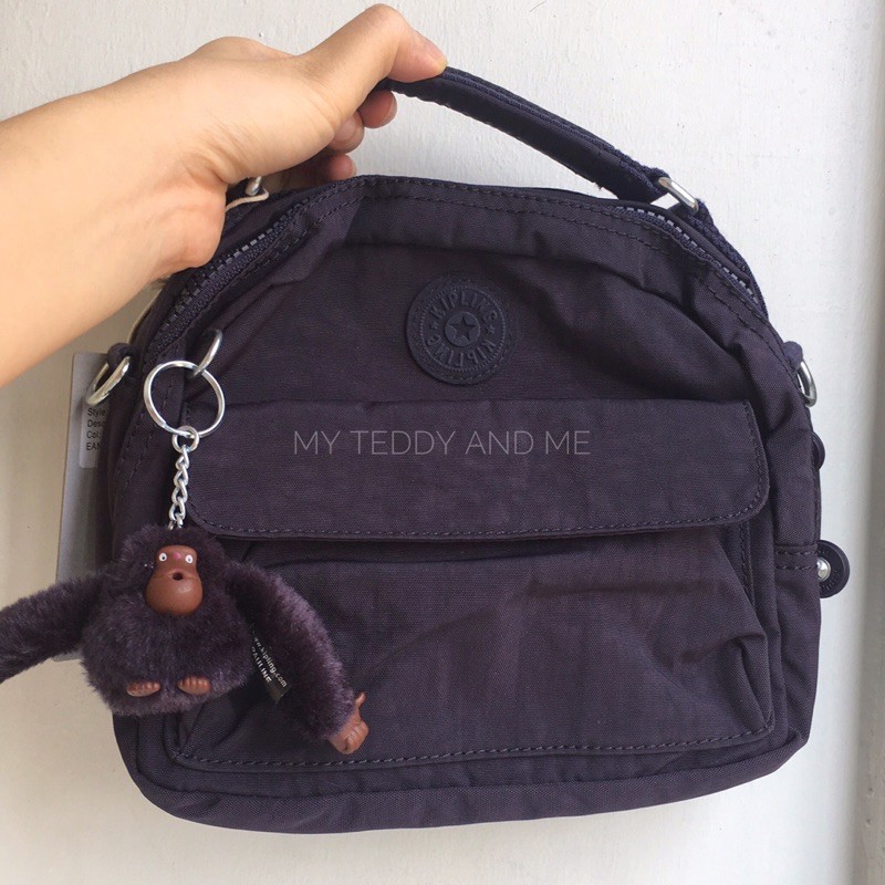 BNWT Authentic Kipling Candy Handbag (convertible to backpack) Shopee