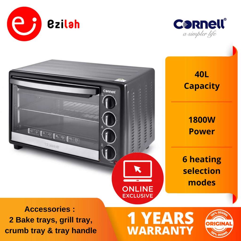 Cornell Electric Oven with Convection Function (40L) CEOSE40L Shopee Malaysia