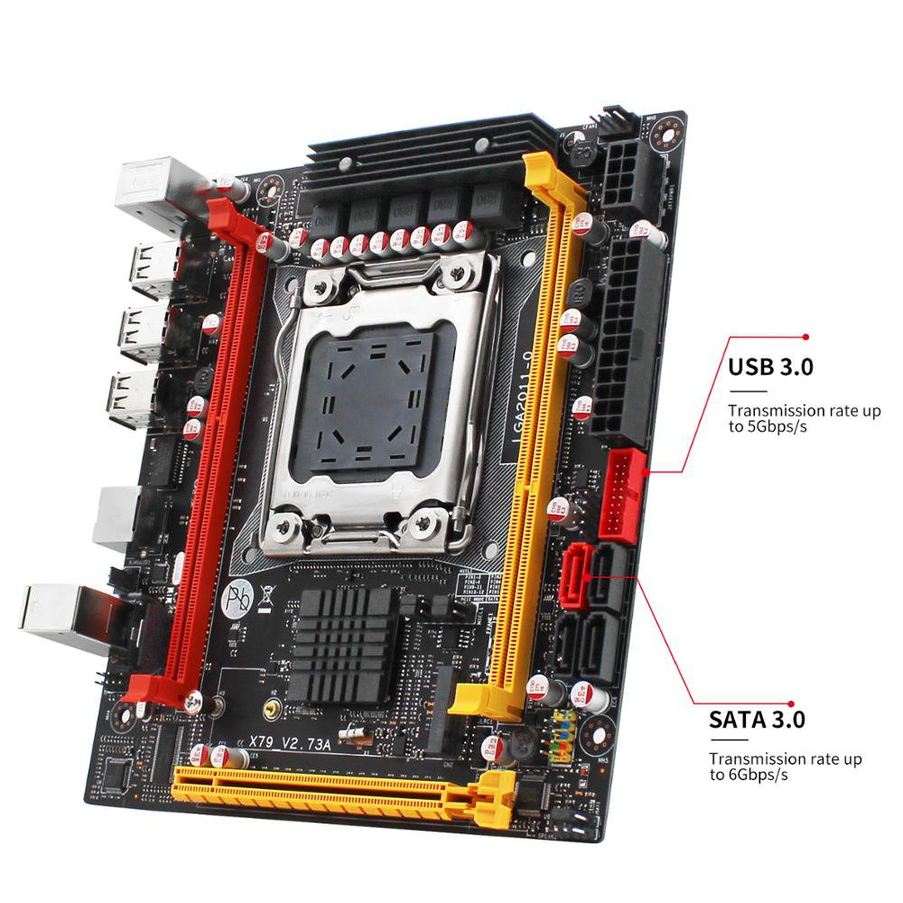 MACHINIST X79 LGA 2011 Motherboard Support DDR3 ECC Ram Memory Intel