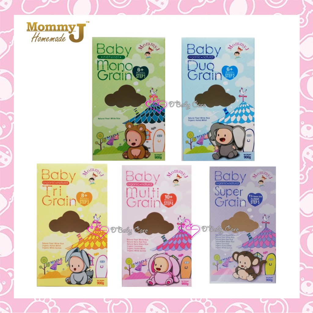 MommyJ Baby Rice 900G Shopee Malaysia