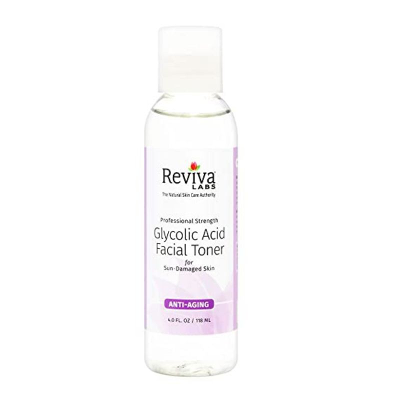 Ready Stock Reviva Labs Glycolic Acid Facial Toner, 4 fl oz (118 ml