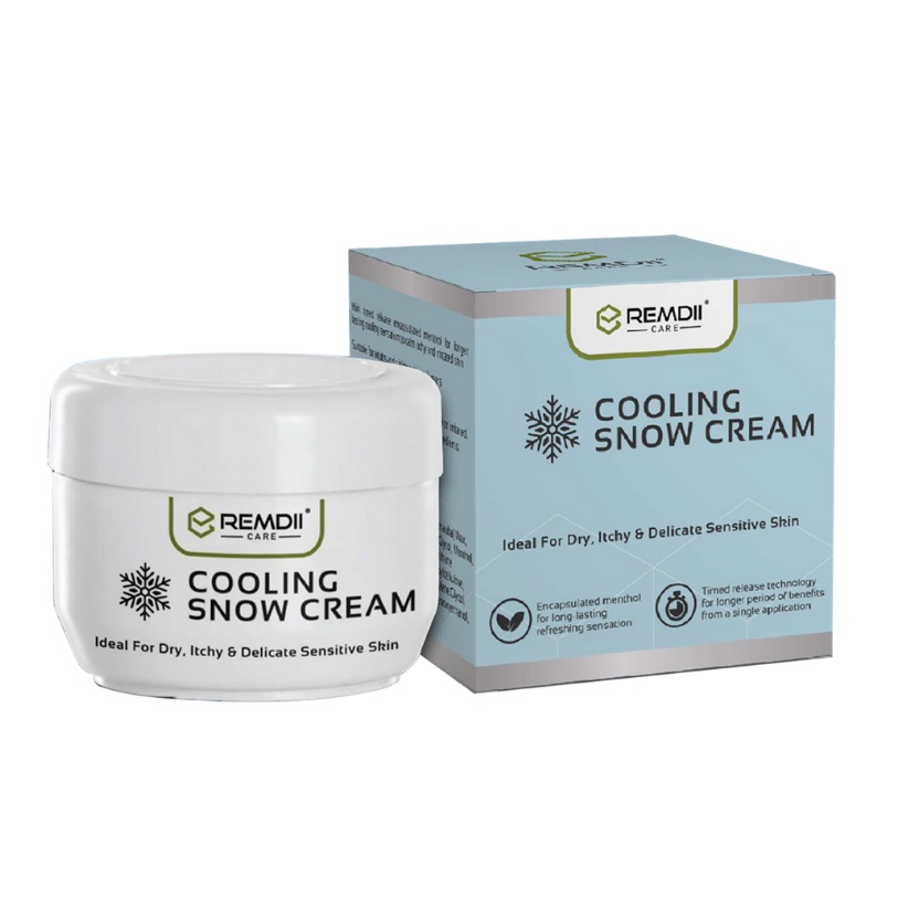 Remdii Cooling Cream 30gm For Dry Skin, Itchy Skin, Eczema, Sensitive