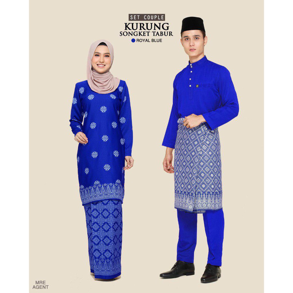 Baju Raya Sedondon Warna Biru BAJUKU