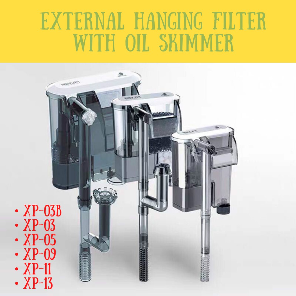 Jeneca External Hanging Filter with Oil Skimmer Shopee Malaysia