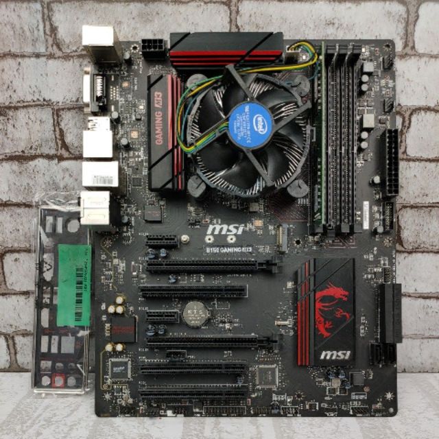 MSI / Asus 1151 Motherboard 4 Ram DDR4 Gaming Board Mainboard M3 H110 B150 MK Shopee Malaysia