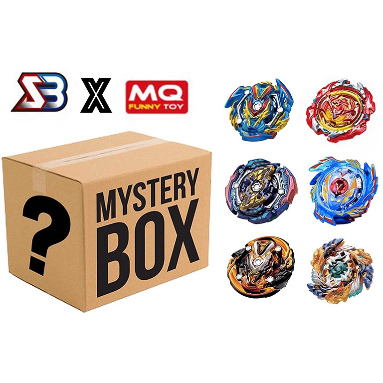 Beyblade Burst SB MQ Mystery Gift Box Toys for Boys Kids Shopee Malaysia