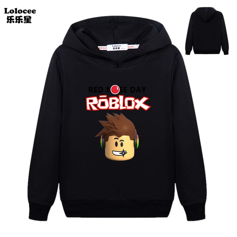Sweatshirts Hoodies Boys Vannie Children Roblox Hoodie Kids Games Nose Day Sweatshirt Cute Cartoon Outdoor Sweatshirt Breathable Long Sleeve Top For Boys Girls Teens Cloverlakeliving Com roblox red nose day sweat shirt