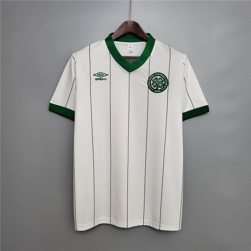 8486 Celtic Away Retro Soccer Jersey Football Shopee Malaysia