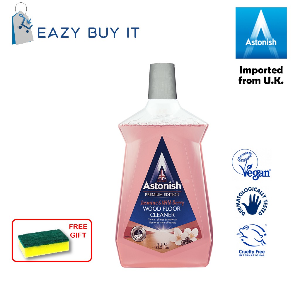 ASTONISH Premium Edition Jasmine & Wild Berry Wood Floor Cleaner
