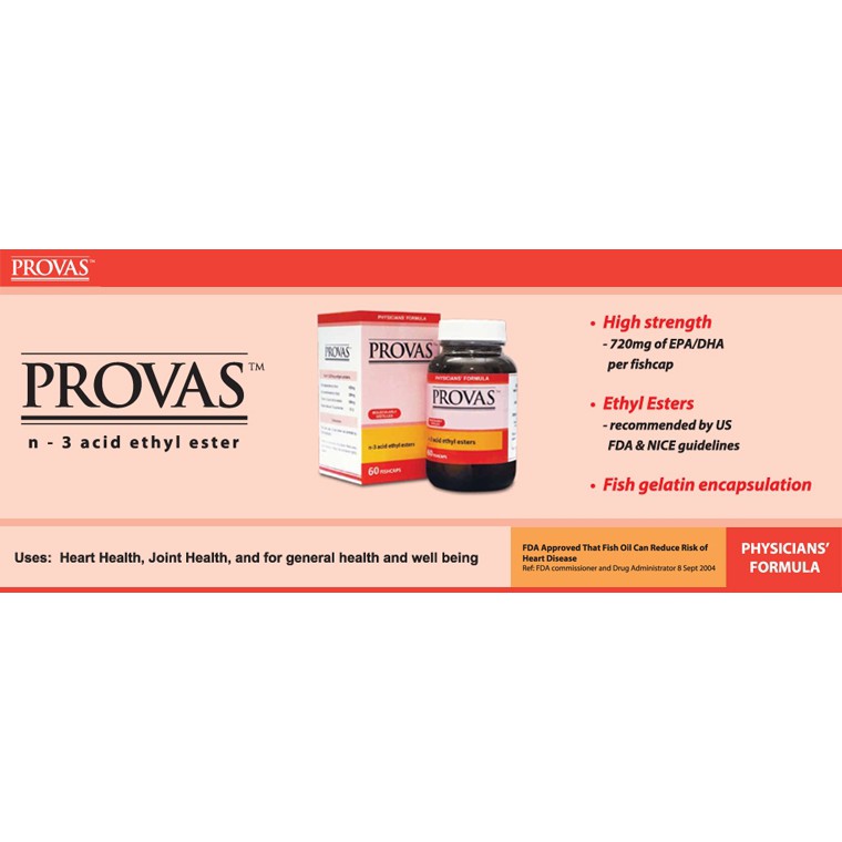 Provas Omega 3 Fish Oil 60 Capsules Shopee Malaysia
