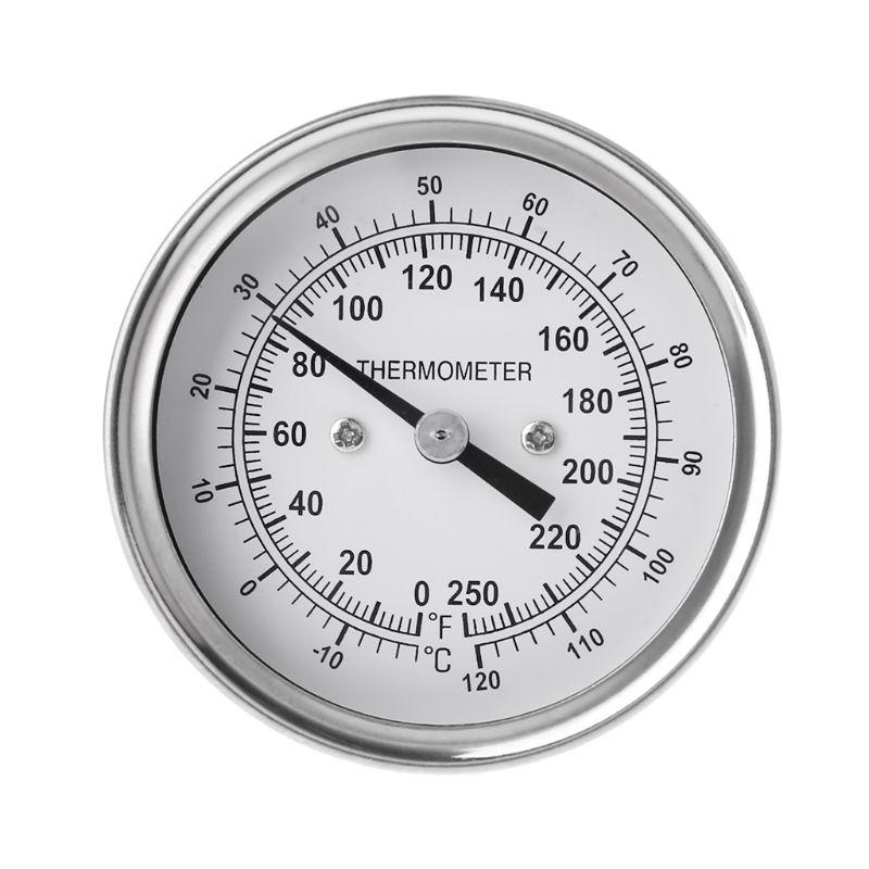 yoodada Celsius Fahrenheit Temperature Gauge Bimetal 1/2'' NPT