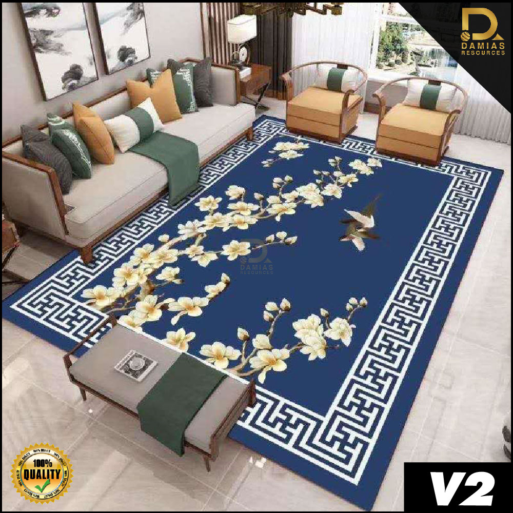 Karpet XXXL / XXL Design Kalis Air Anti Debu Mudah Sapu Velvet Carpet