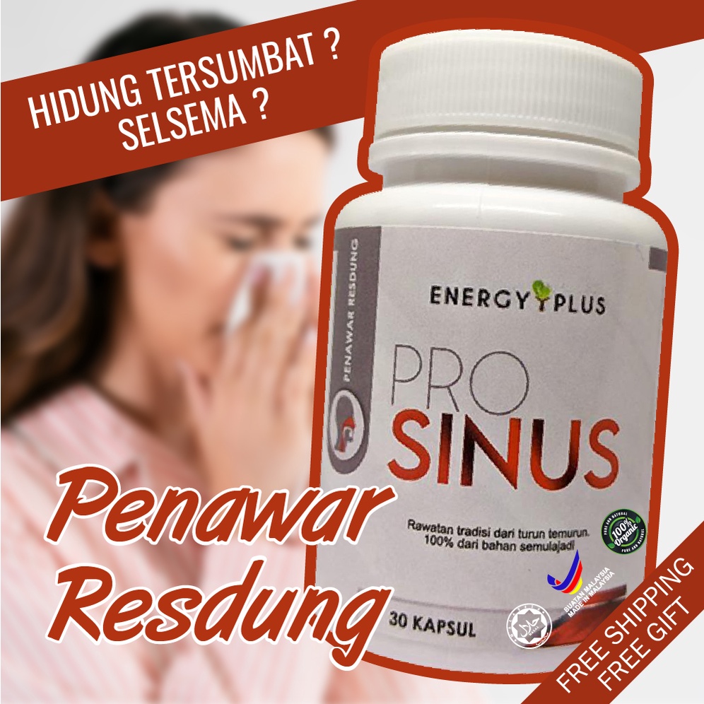 Pro Sinus, Rawat Resdung Pain Sinus Gatal Hidung Jerawat Telinga Gatal