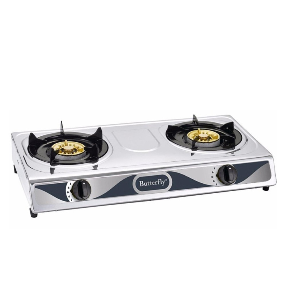 Butterfly Stainless Steel Body Double Gas Stove Cooker BGC628B Shopee Malaysia