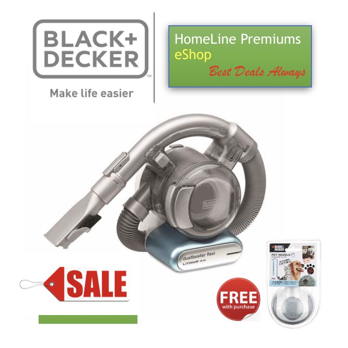 BLACK+DECKER PD1420LP 14.4V LITHIUMION DUSTBUSTER FLEXI HAND VAC WITH