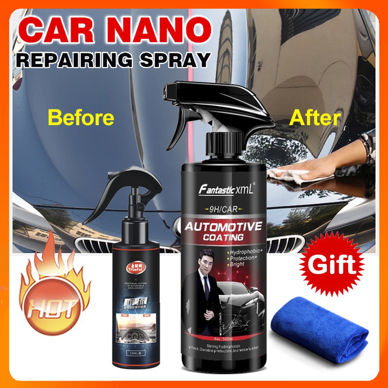 500ml Car Nano Spray Coating Quick Polish GETMORE Trueful Fantastic XML
