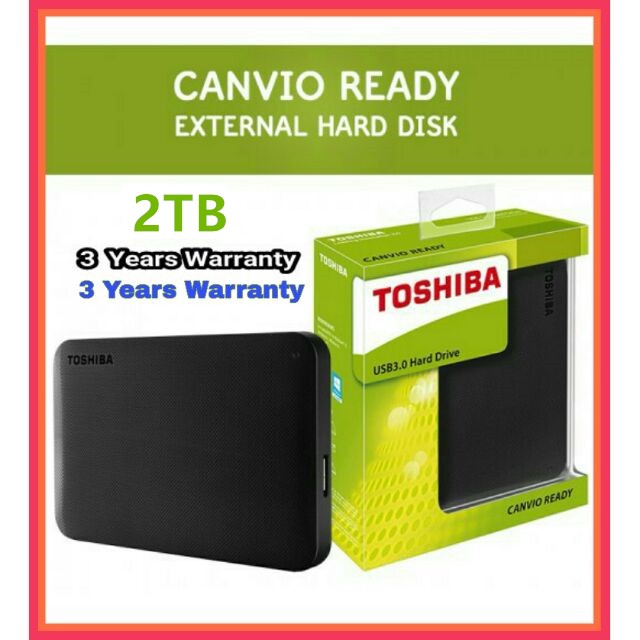 TOSHIBA 1TB 2TB ExternalHdd External Hard Drive Hard Disk