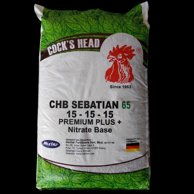 NPK 151515 Baja Sebatian NPK Fertilizer(Baja Subur) 1KG