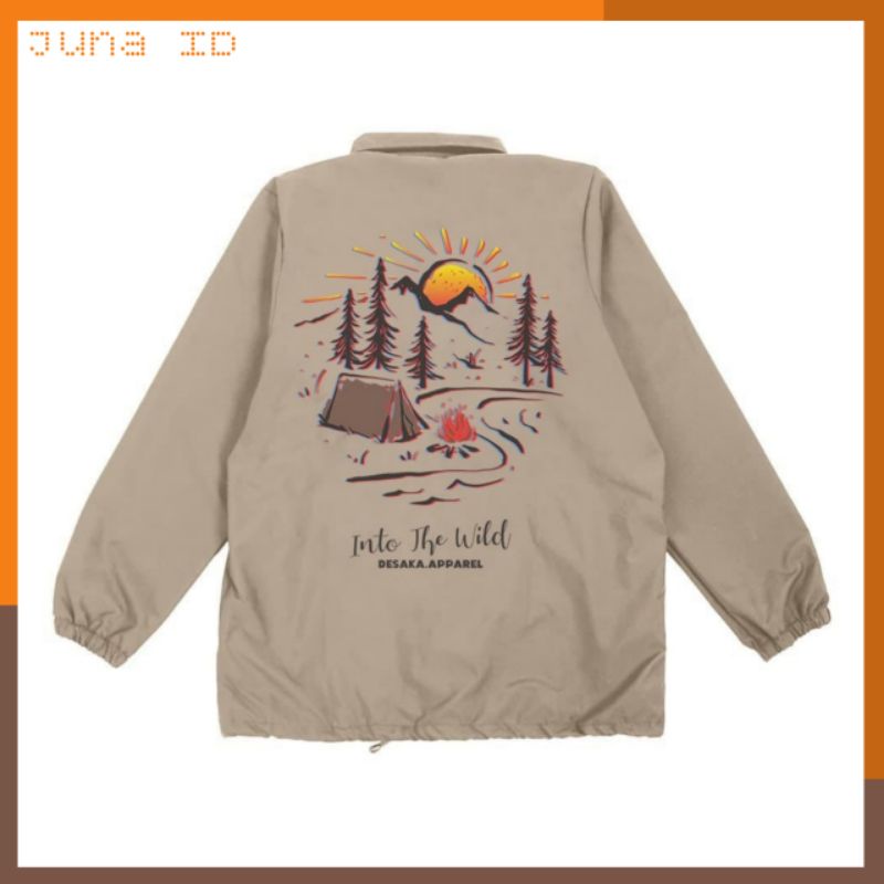 Coach Outerwear Jackets Men Guys Distro Premium Screen Printing