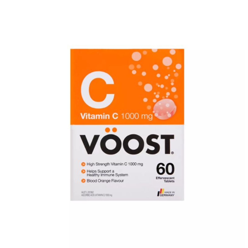 Voost Vitamin C 60 tablets X4 Shopee Malaysia