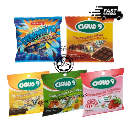 Cloud 9 Candy [2.5g*25pcs] Shopee Malaysia