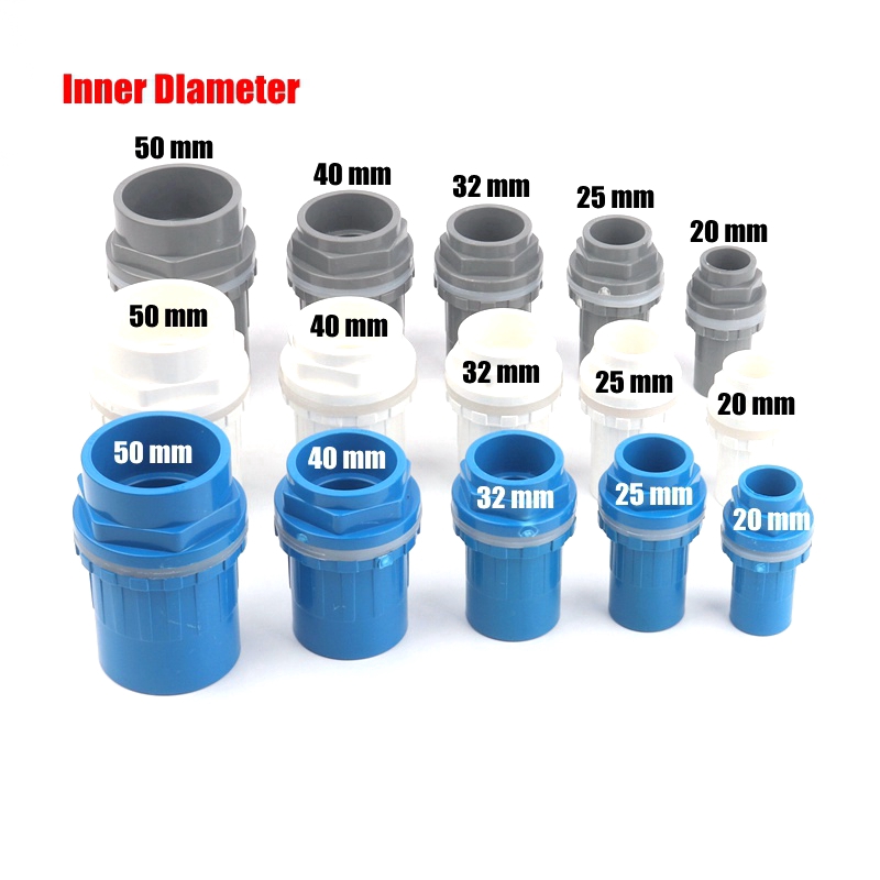 1pc I.D2050mm HIQuality PVC Pipe Connectors Socket Water Tank