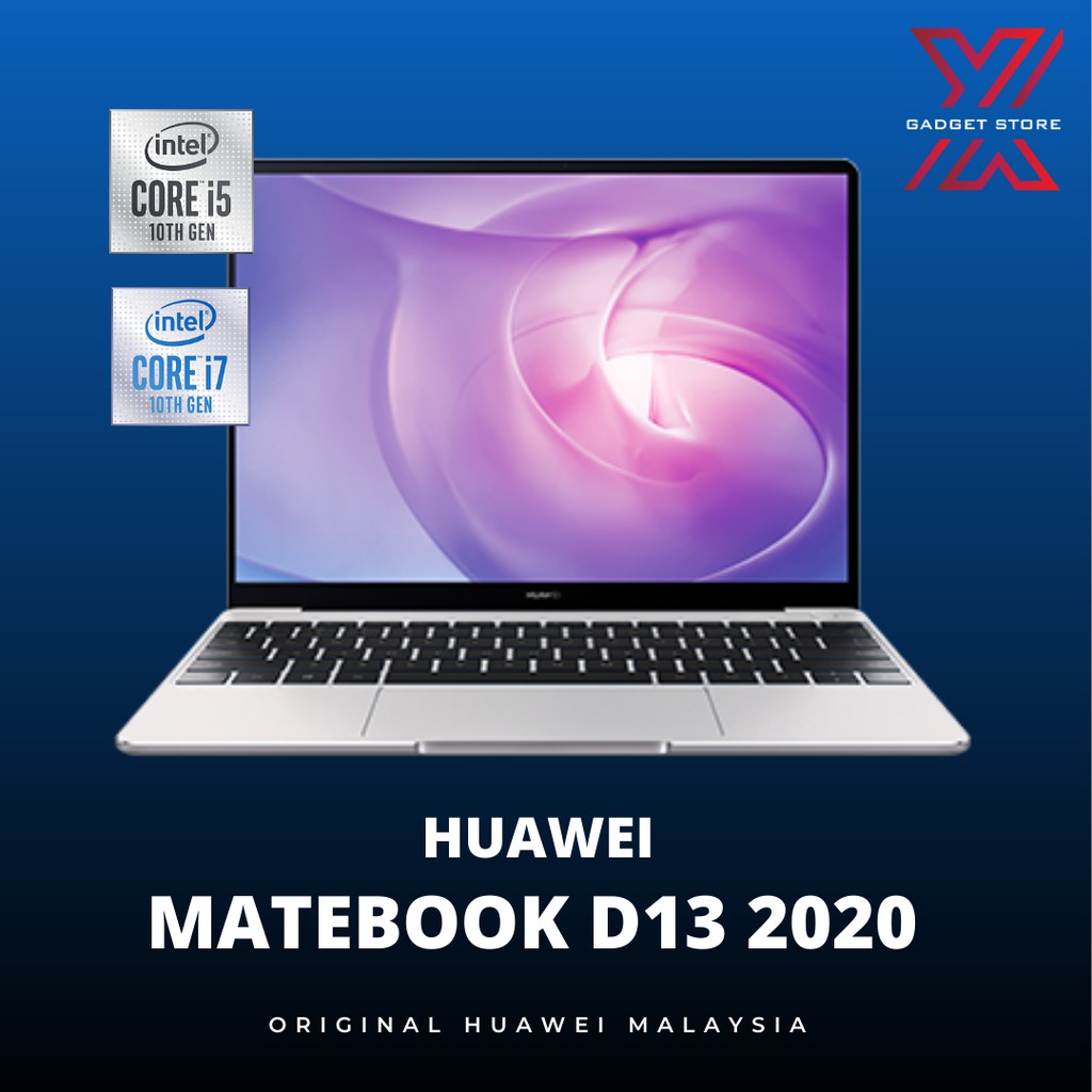 [ NEW ] HUAWEI MATEBOOK D13 2020 ( ORIGINAL HUAWEI MALAYSIA) Shopee