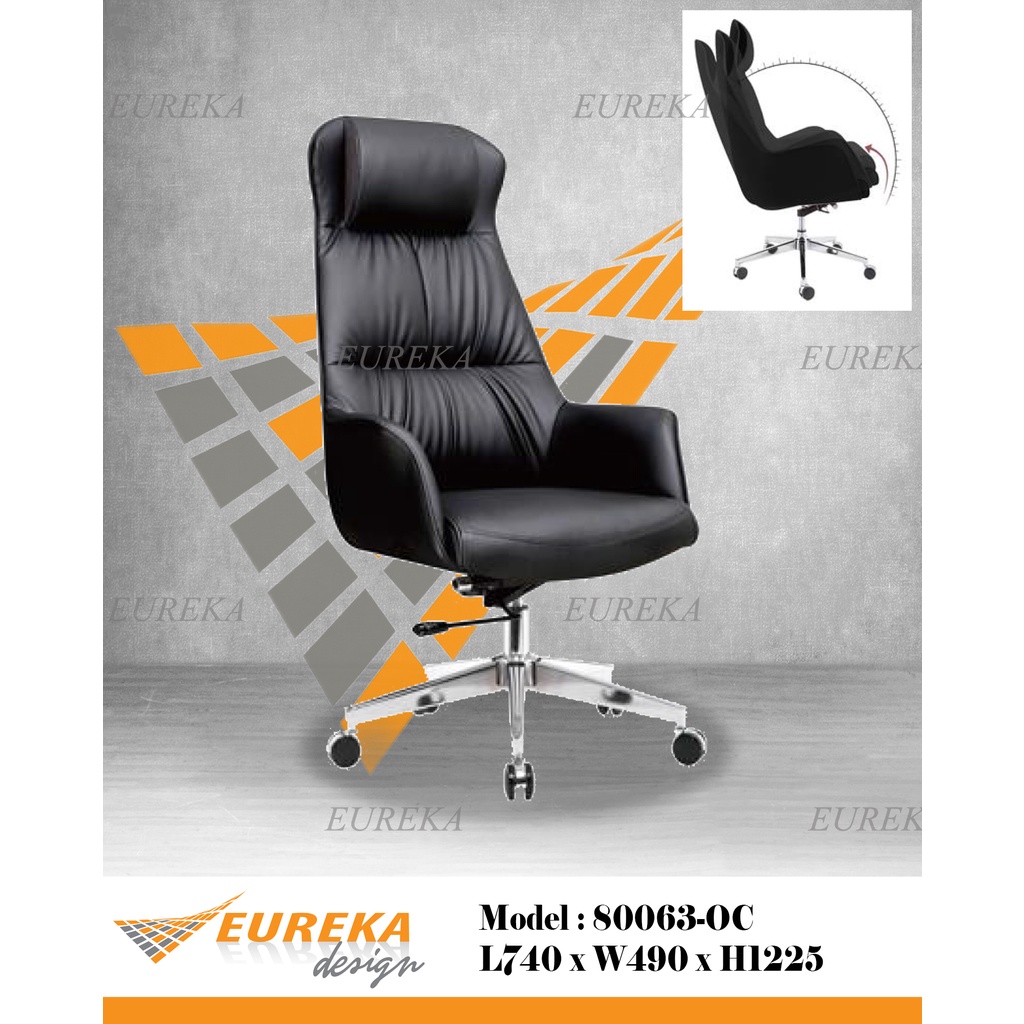 EUREKA Office Director Chair Recliner Ergonomic Adjustable 80063