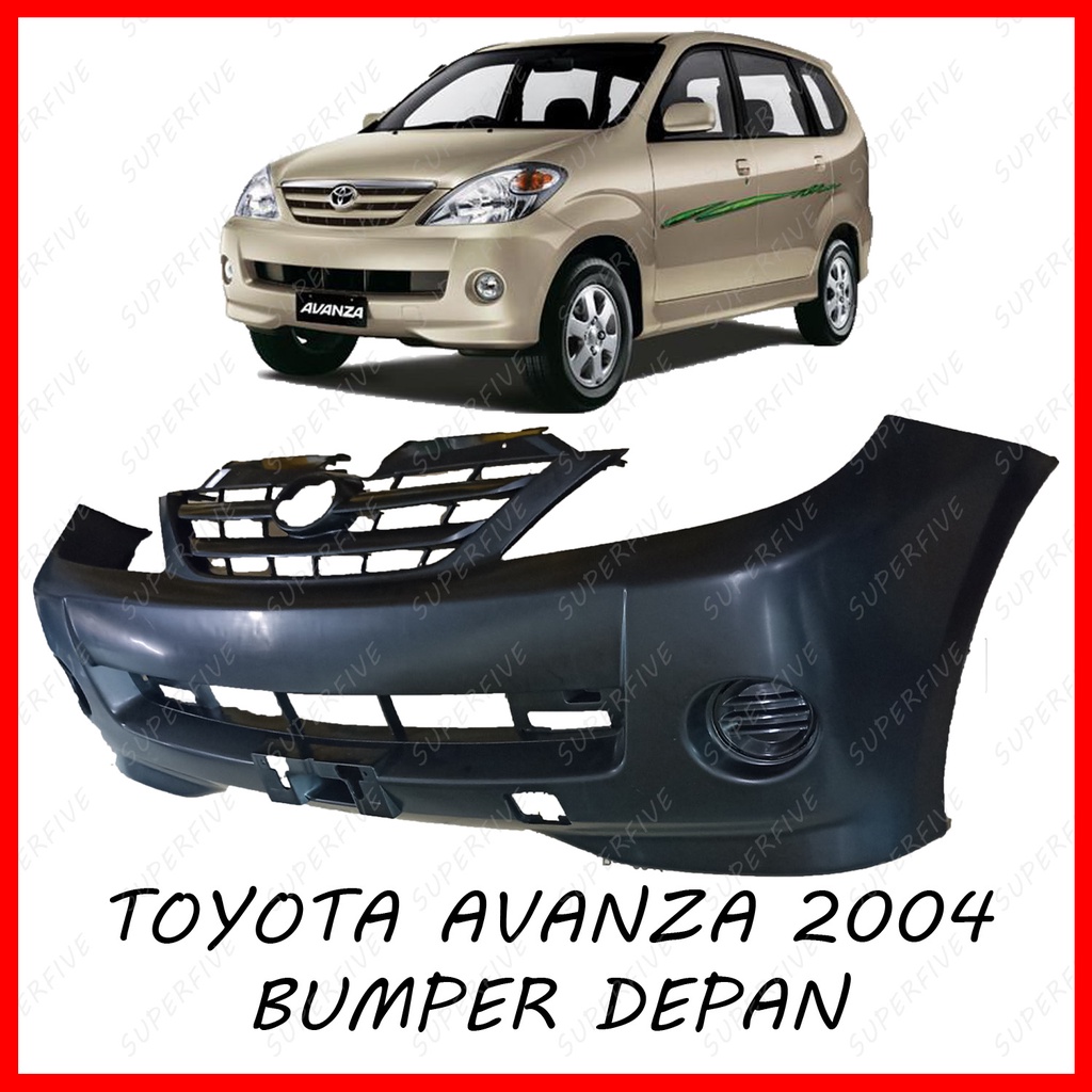 TOYOTA AVANZA F601 (2004 2005) FRONT BUMPER / BUMPER DEPAN Shopee