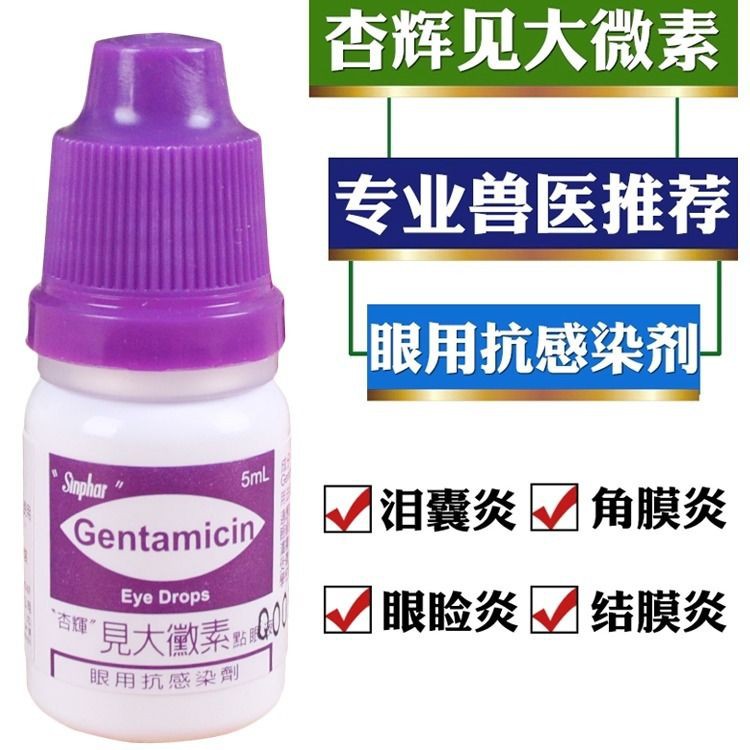 Pet eye drops cats and dogs conjunctivitis eye drops redness and